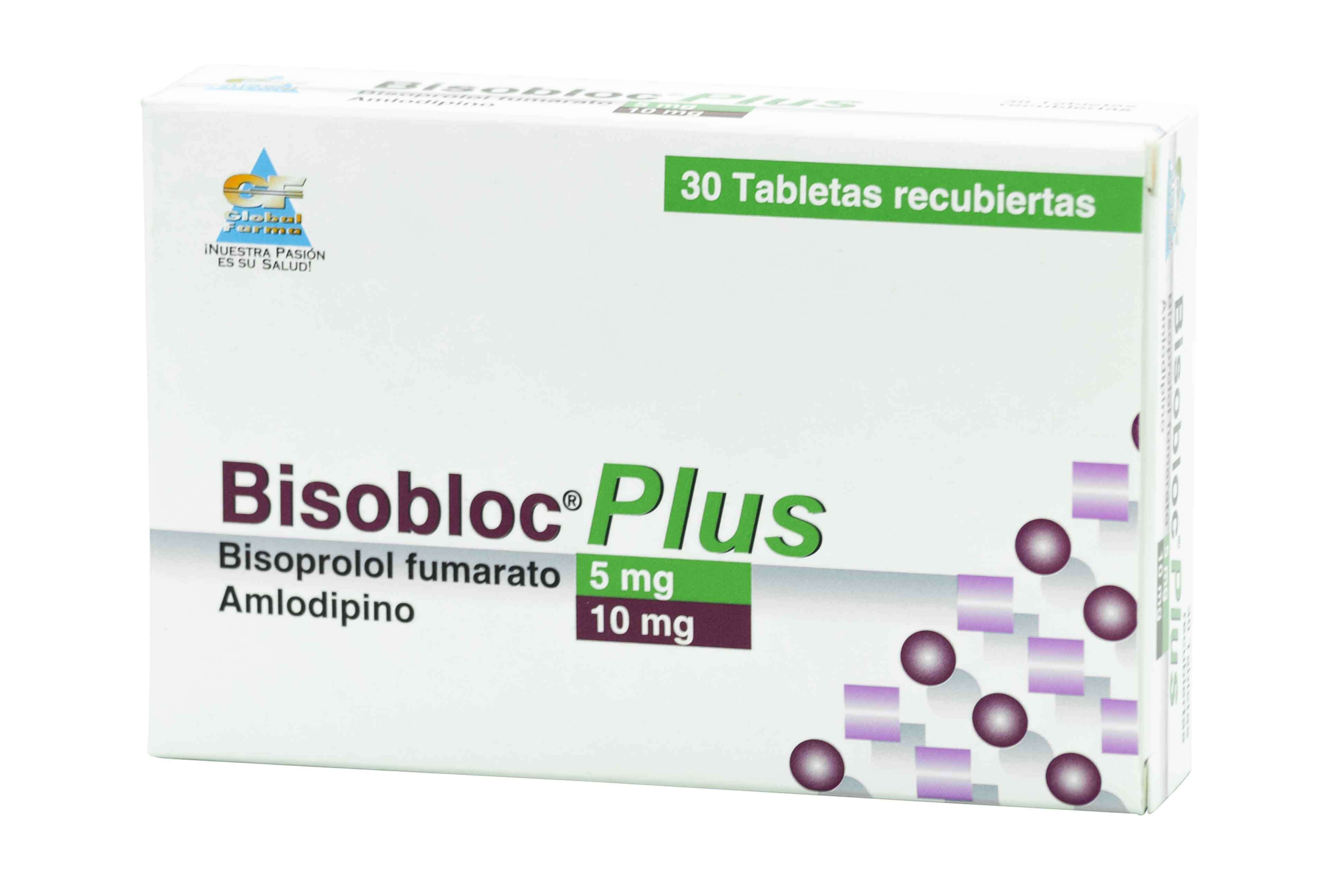 BISOBLOC PLUS TABLETAS 10/5MG x 30